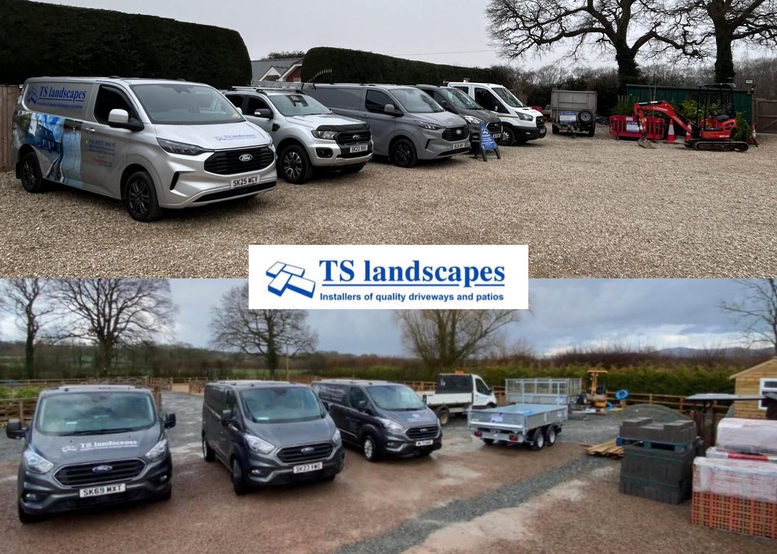 TS Landscapes Company Vehicles